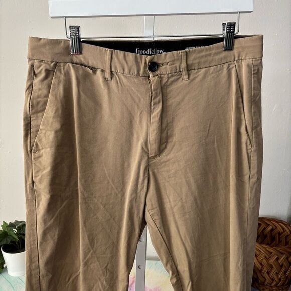 Goodfellow & co. 32x30 Hennepin Tech Slim Tan Chino Pants - Picture 6 of 8